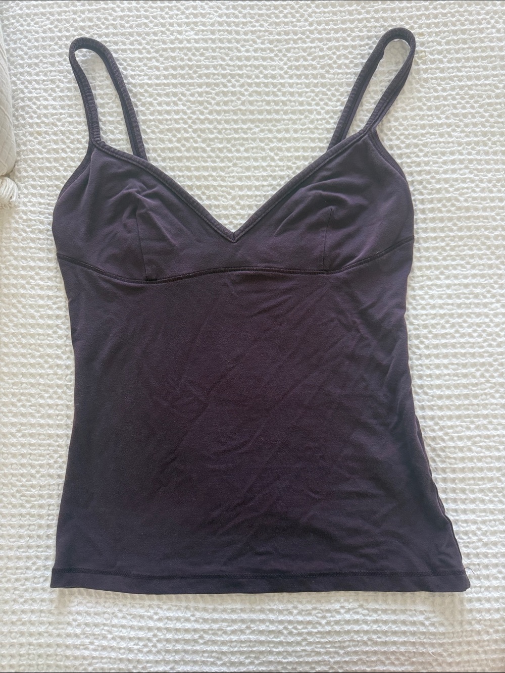ZARA S Women's Plum Tank Top
